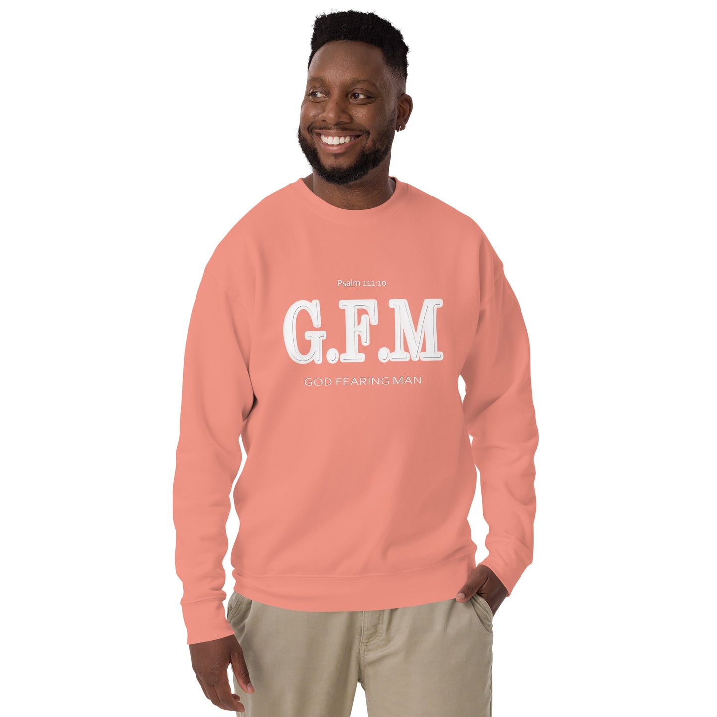 God Fearing Man Unisex Premium Sweatshirt