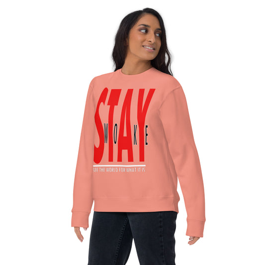 Stay Woke "20/20" Unisex Premium Sweatshirt