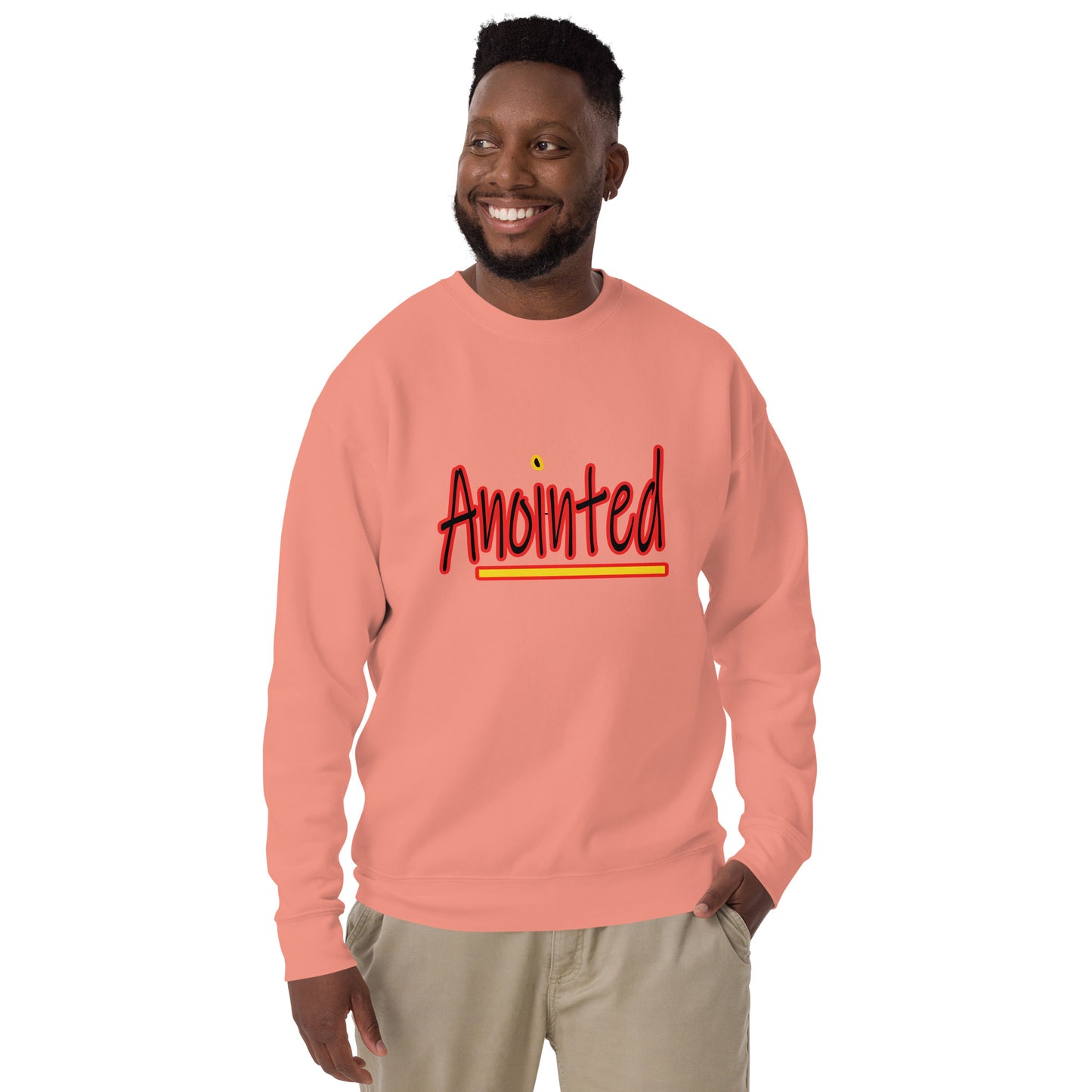 Anointed "Gold Dot" Unisex Premium Sweatshirt