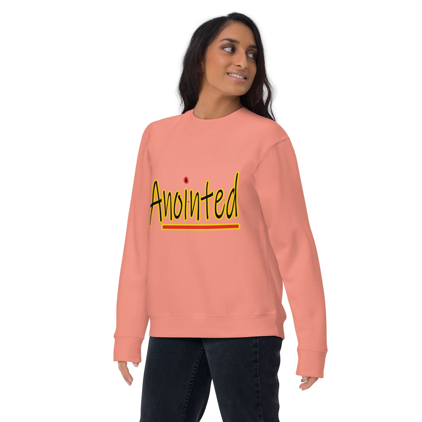 Anointed "Red Dot" Unisex Premium Sweatshirt