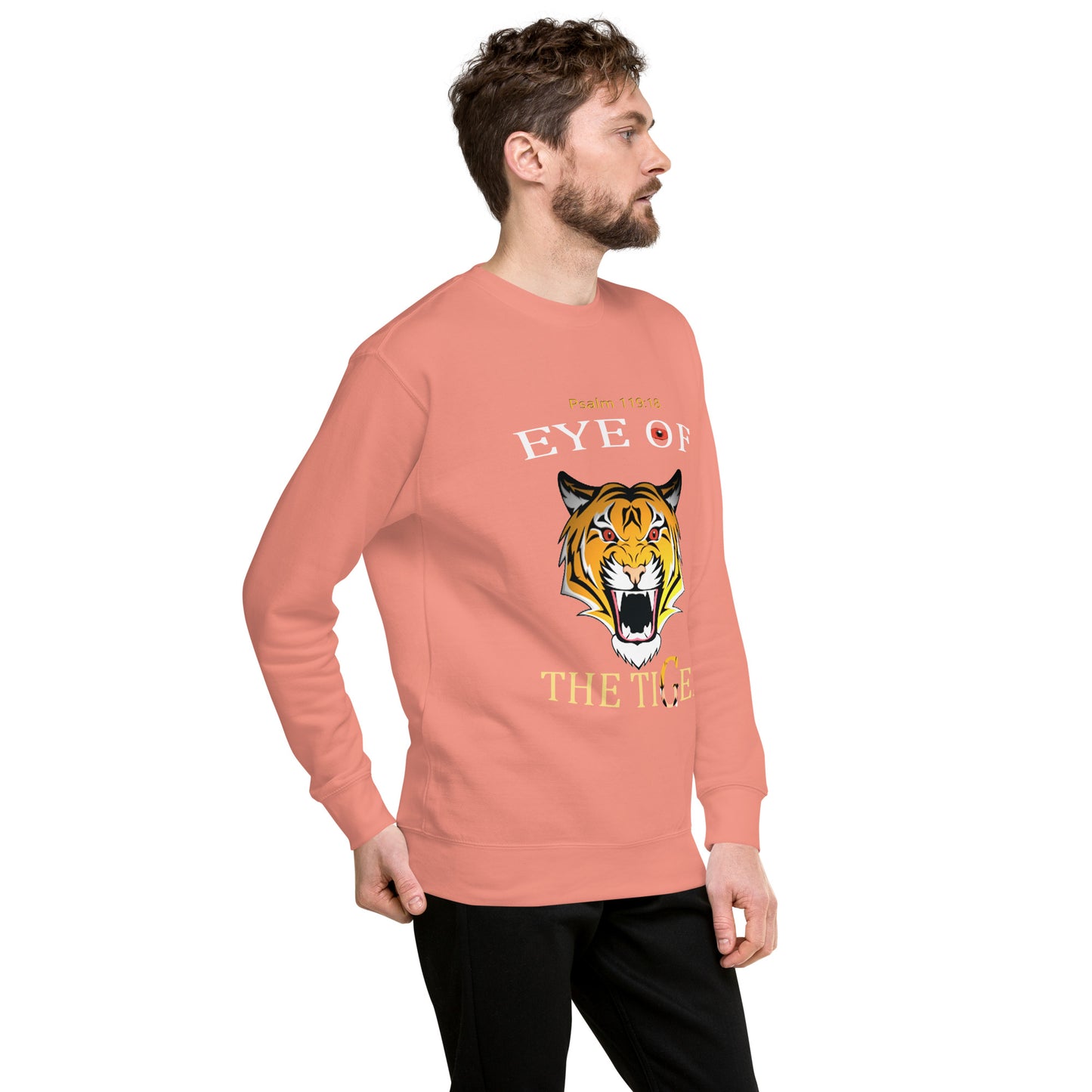 Eye Of The Tiger Unisex Premium Sweatshirt