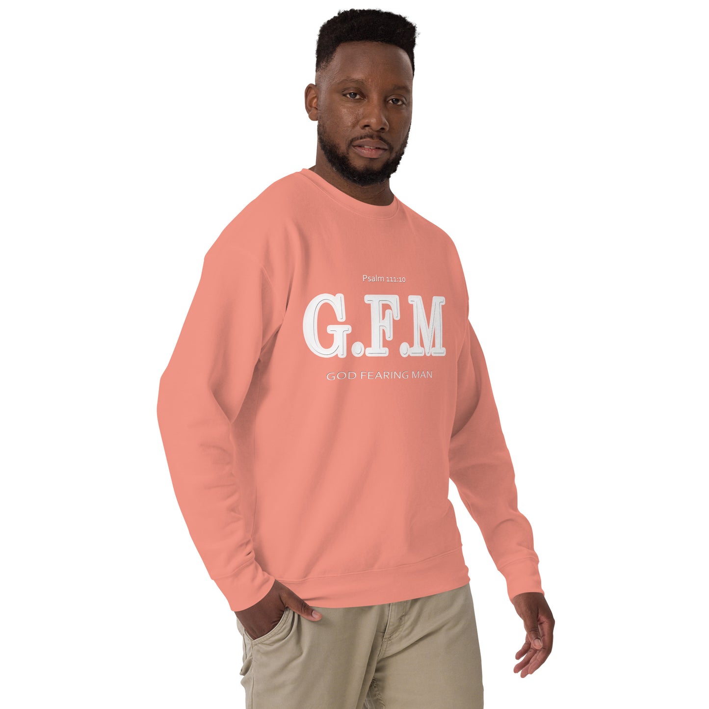 God Fearing Man Unisex Premium Sweatshirt