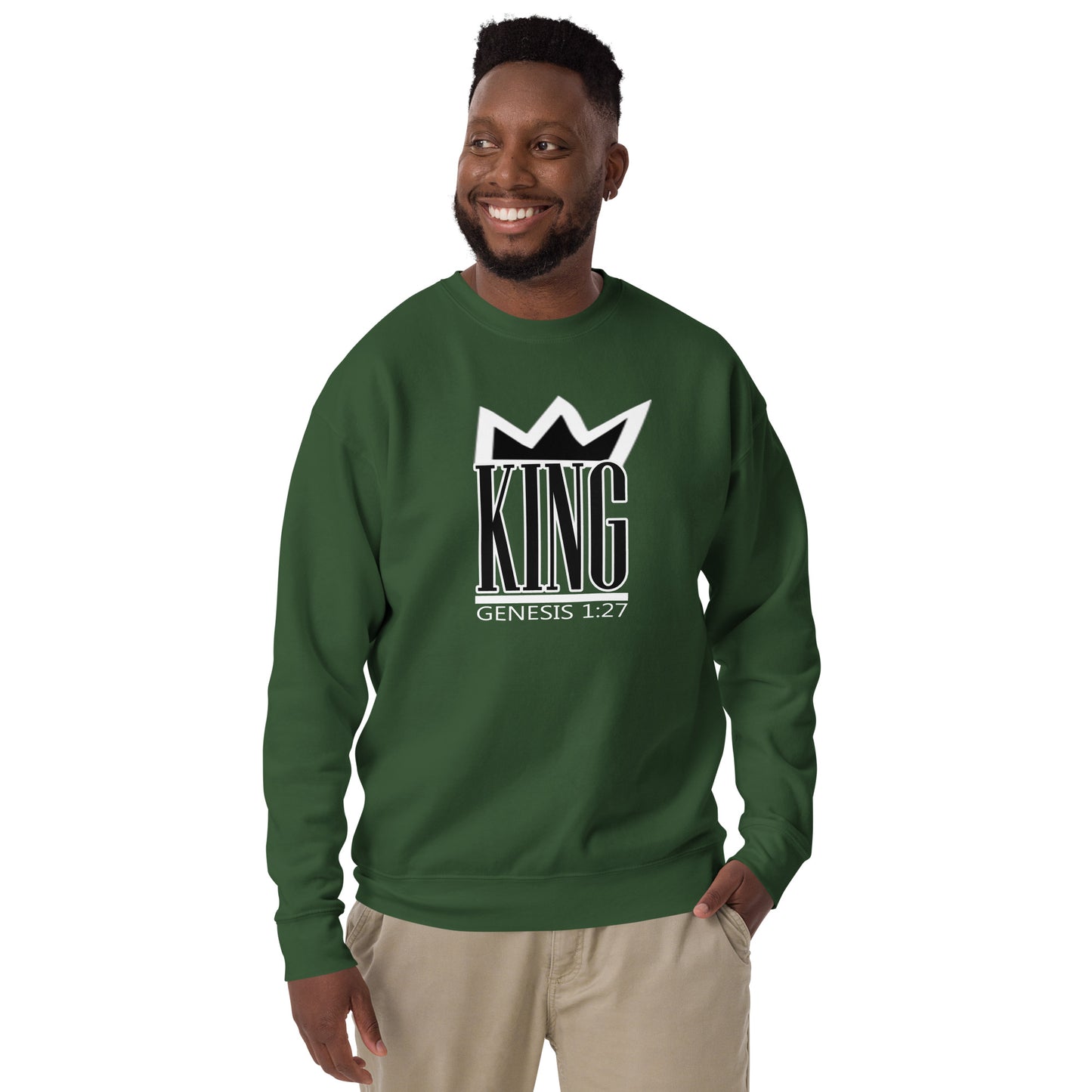 I'm A King "Crown" Unisex Premium Sweatshirt