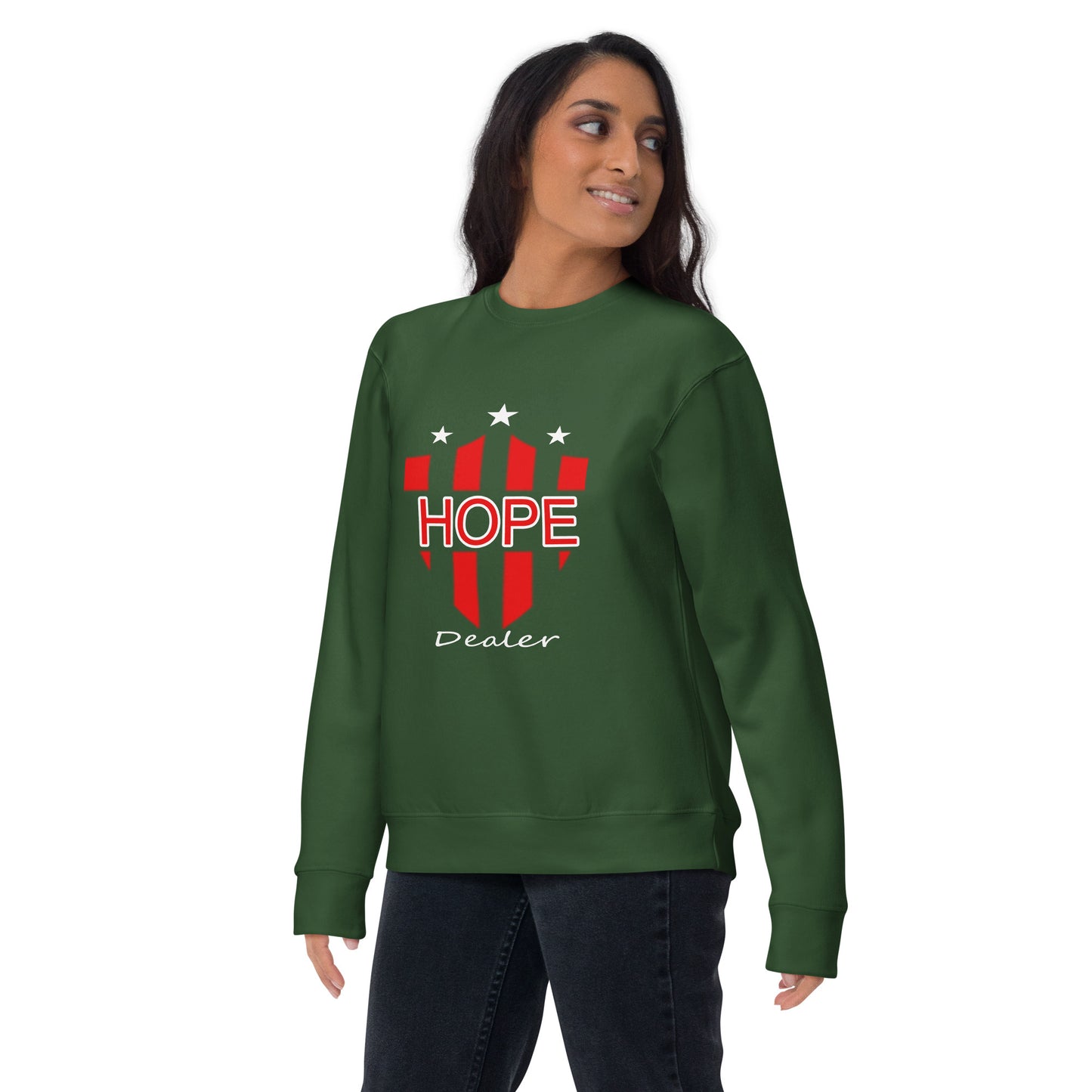 Hope Dealer "Shield" Unisex Premium Sweatshirt