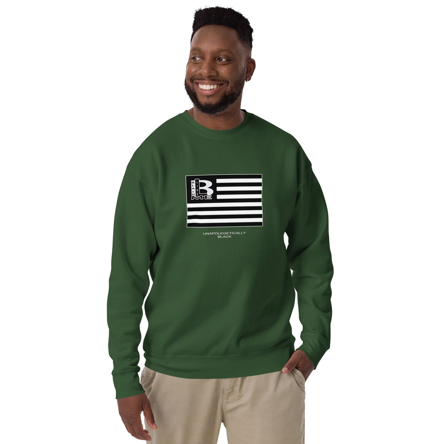 Black Like Me "Uncaged Flag" Unisex Premium Sweatshirt