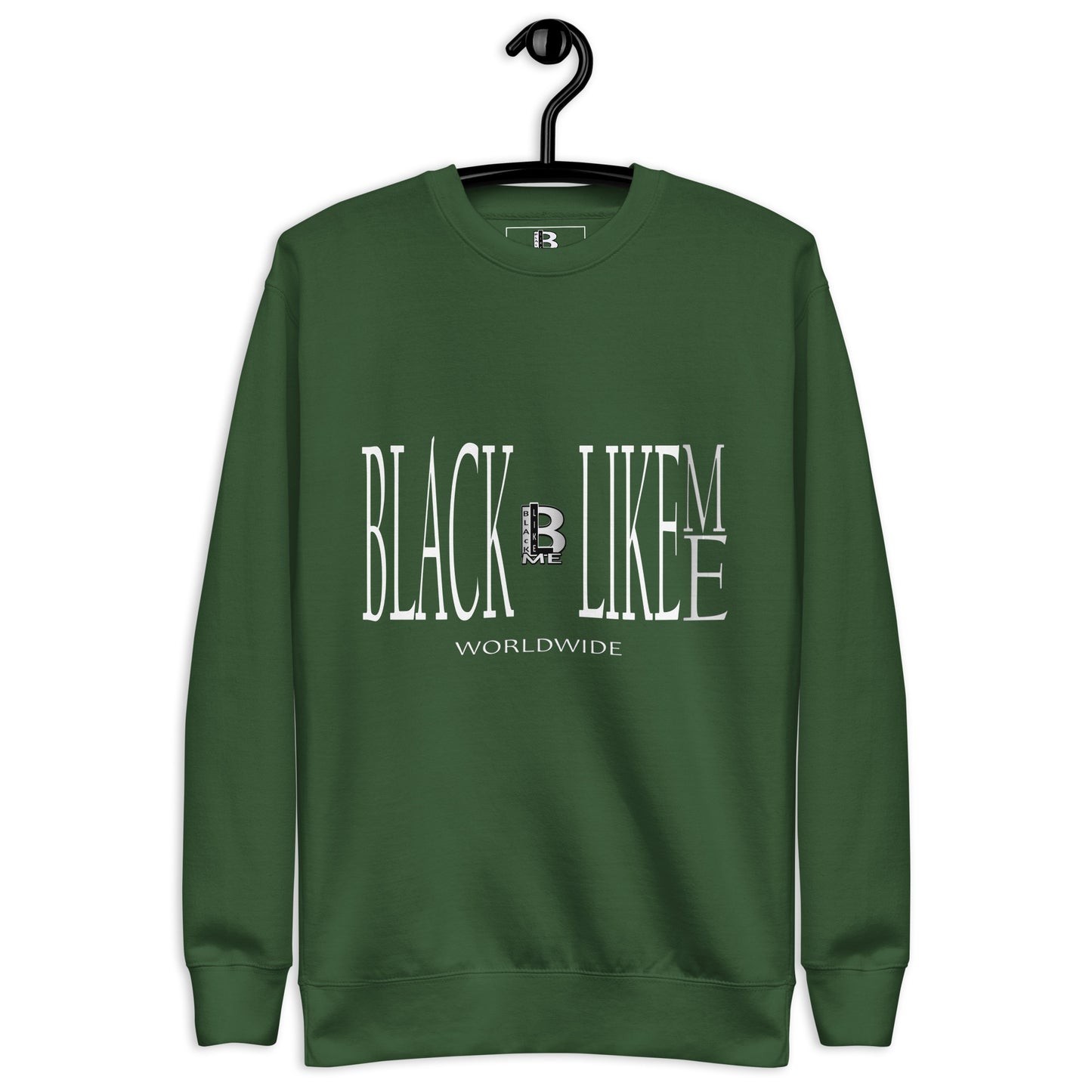 Black LIke Me "Silver Flush" Unisex Premium Sweatshirt