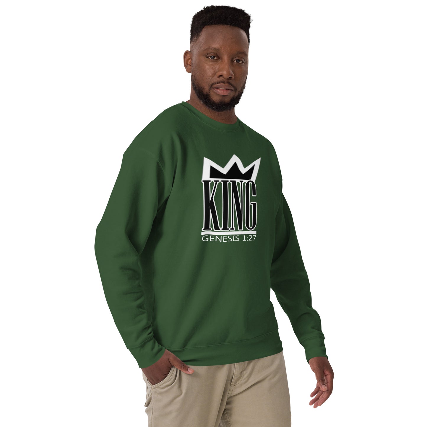 I'm A King "Crown" Unisex Premium Sweatshirt