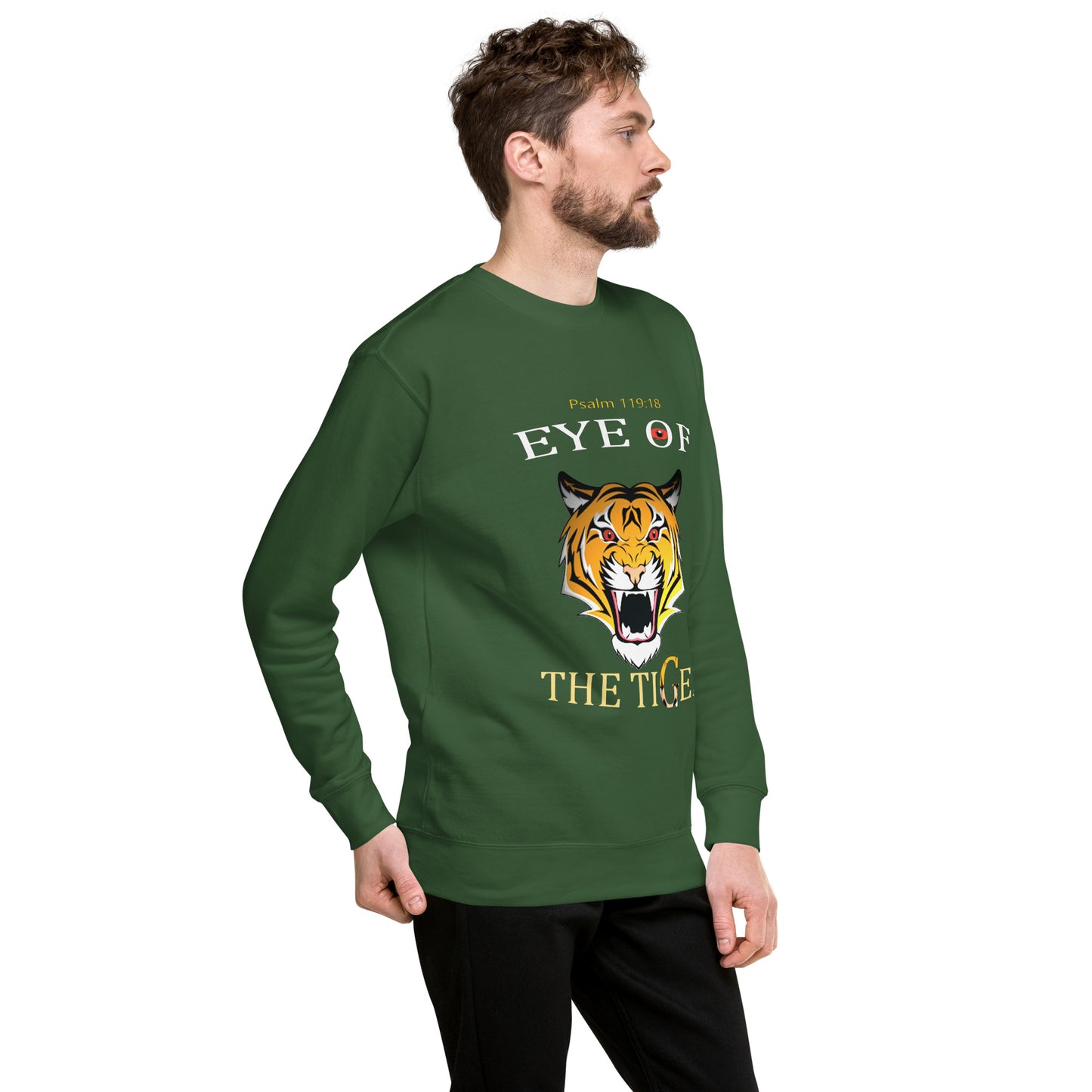 Eye Of The Tiger Unisex Premium Sweatshirt