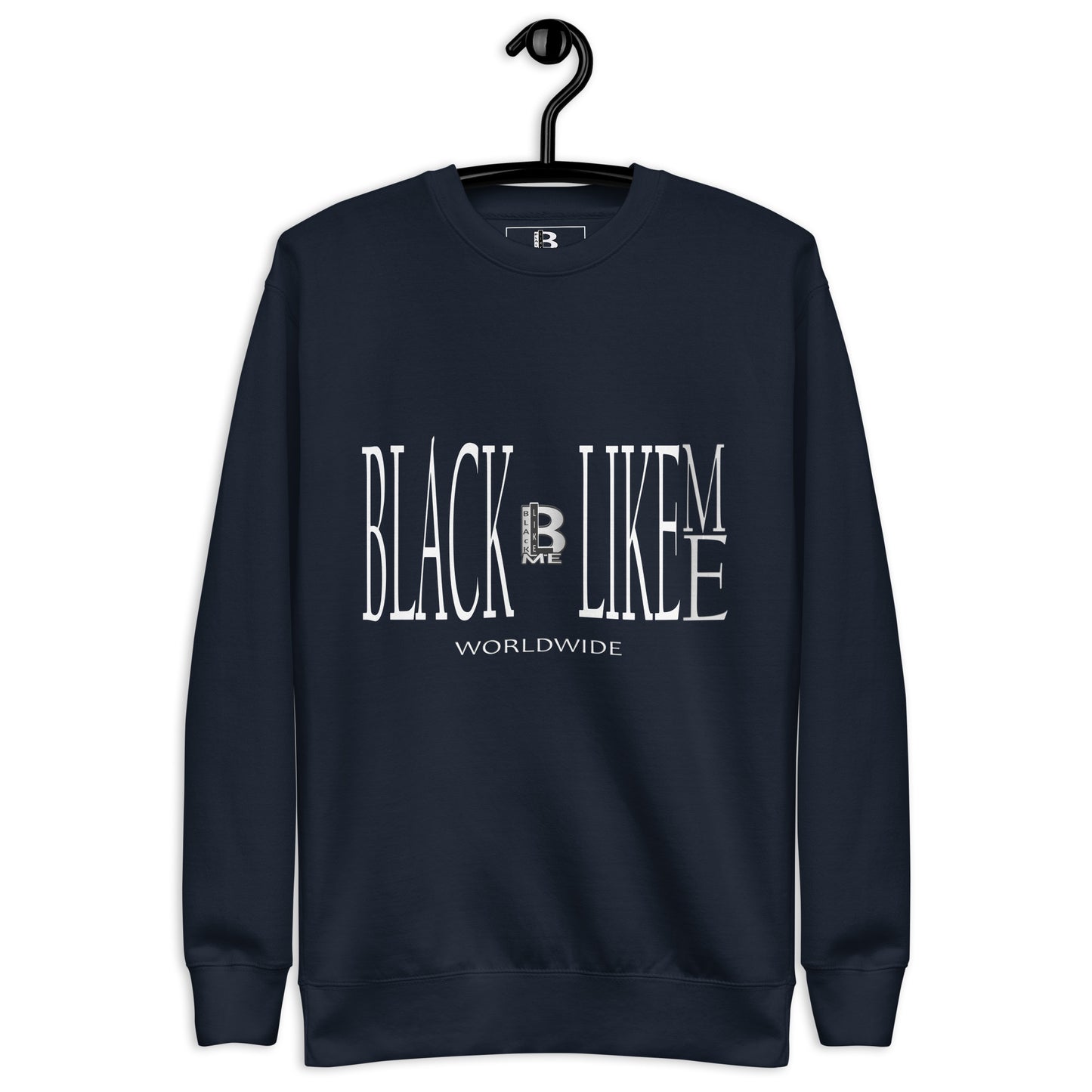 Black LIke Me "Silver Flush" Unisex Premium Sweatshirt