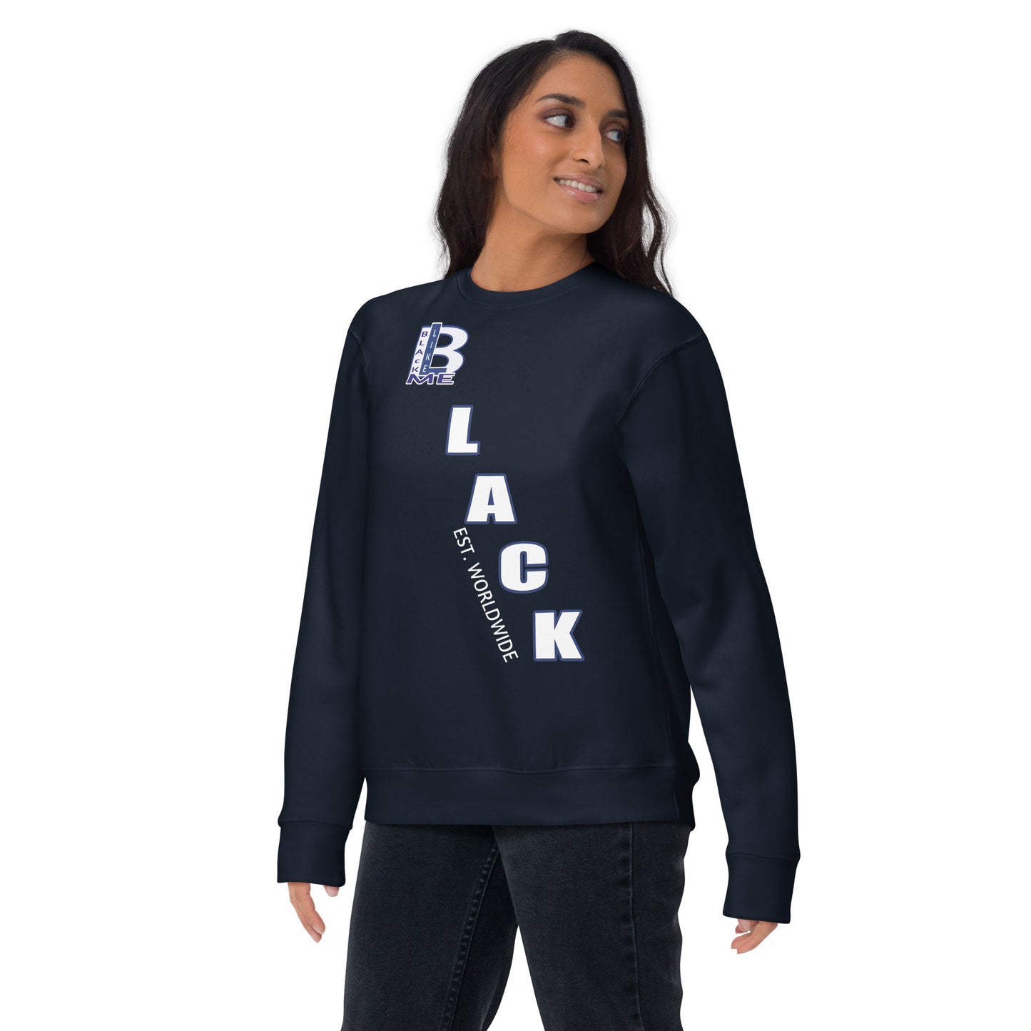 Black Like Me "Stripe" Unisex Premium Sweatshirt