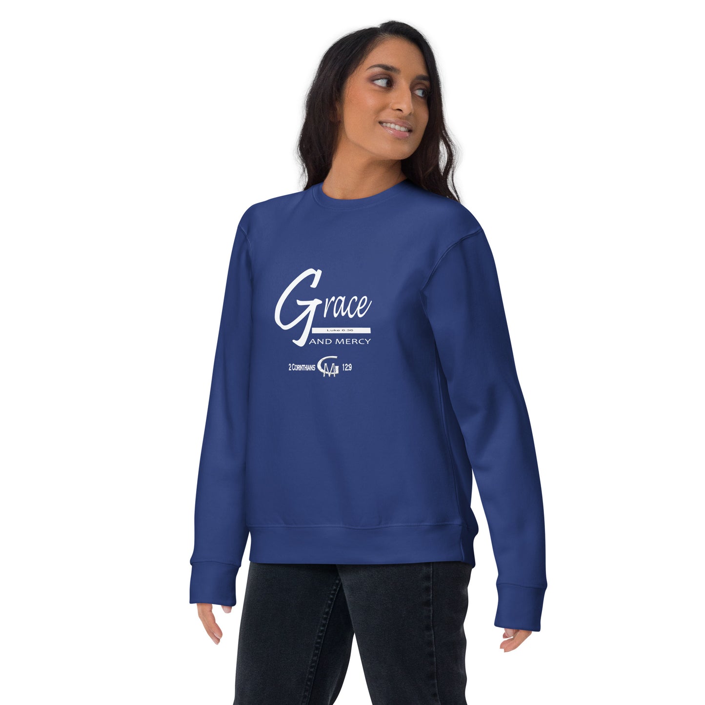 Grace and Mercy Unisex Premium Sweatshirt