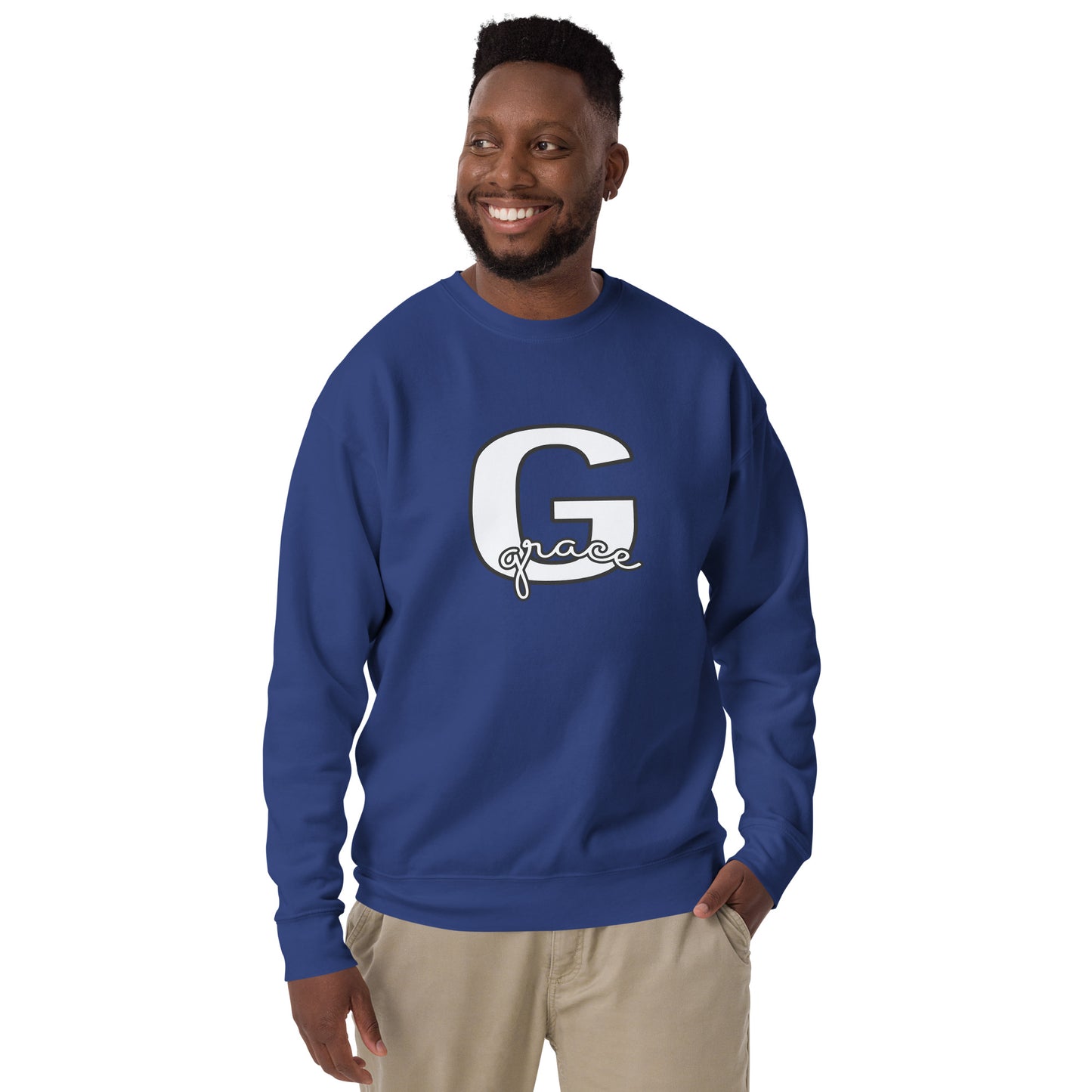 Grace "Big G" Unisex Premium Sweatshirt