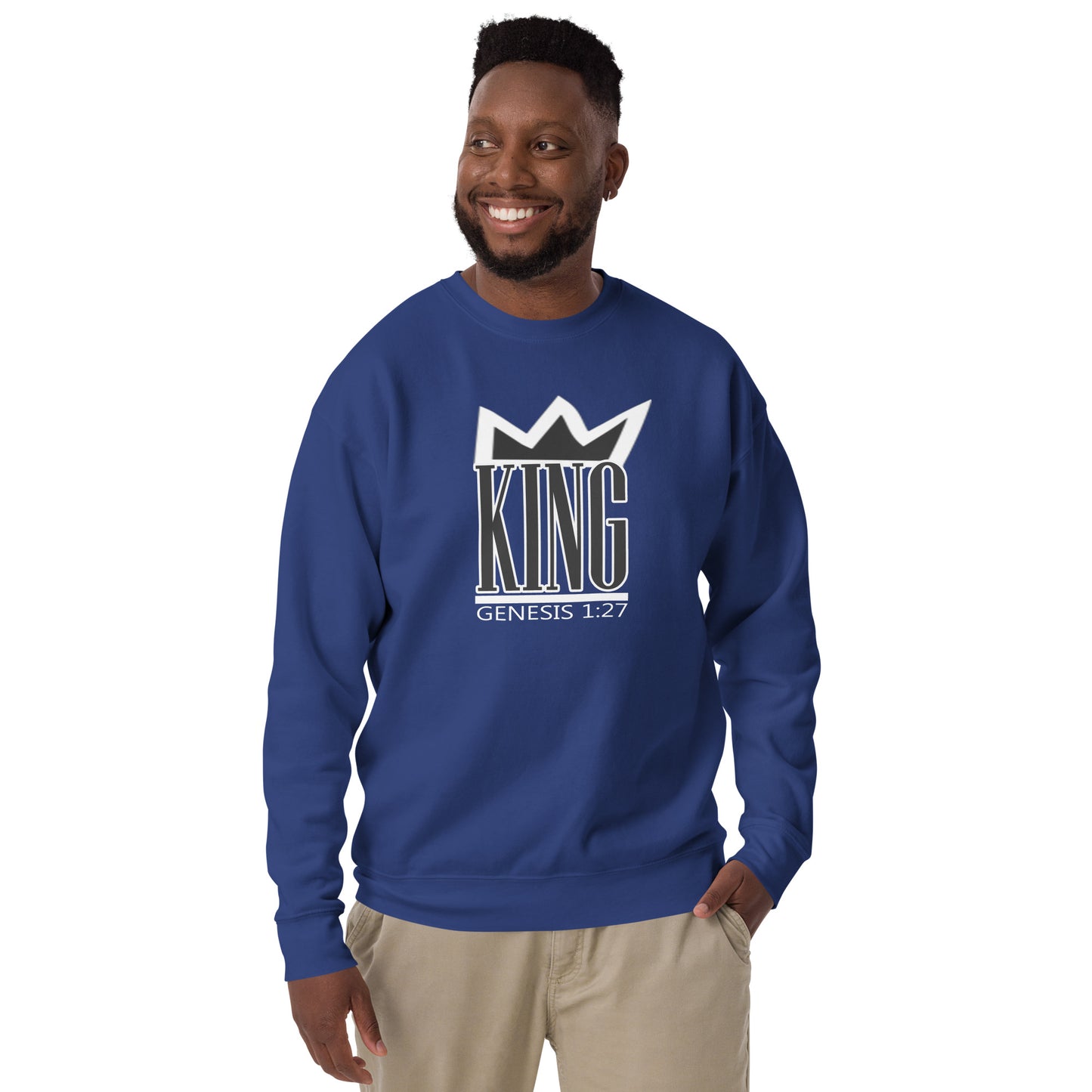 I'm A King "Crown" Unisex Premium Sweatshirt