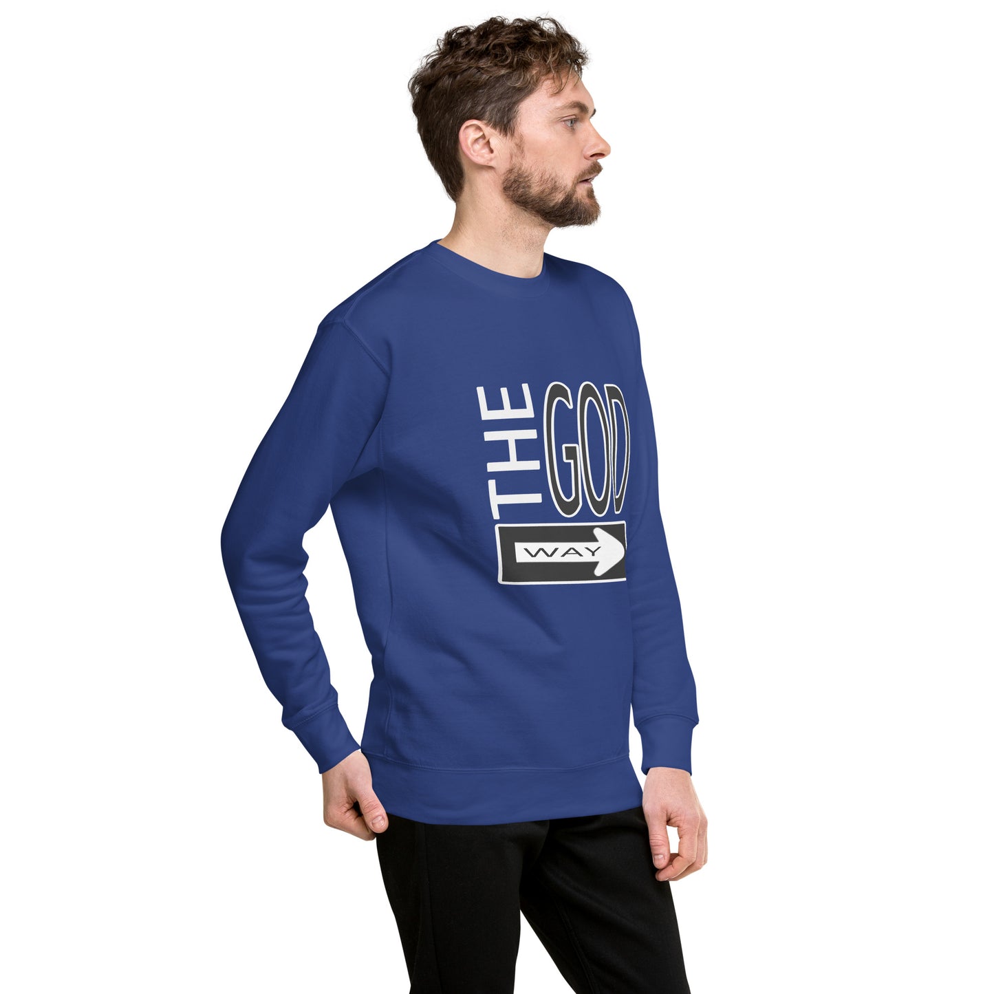 The God Way Unisex Premium Sweatshirt