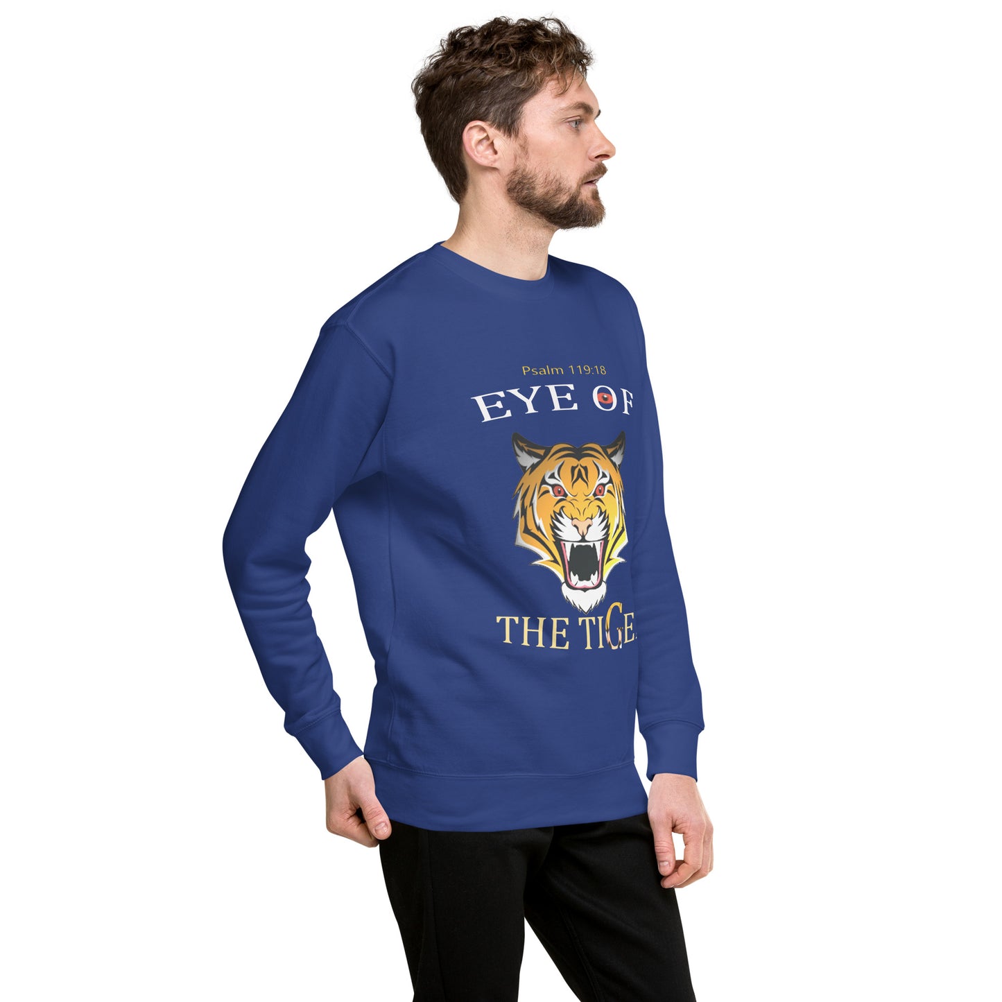 Eye Of The Tiger Unisex Premium Sweatshirt