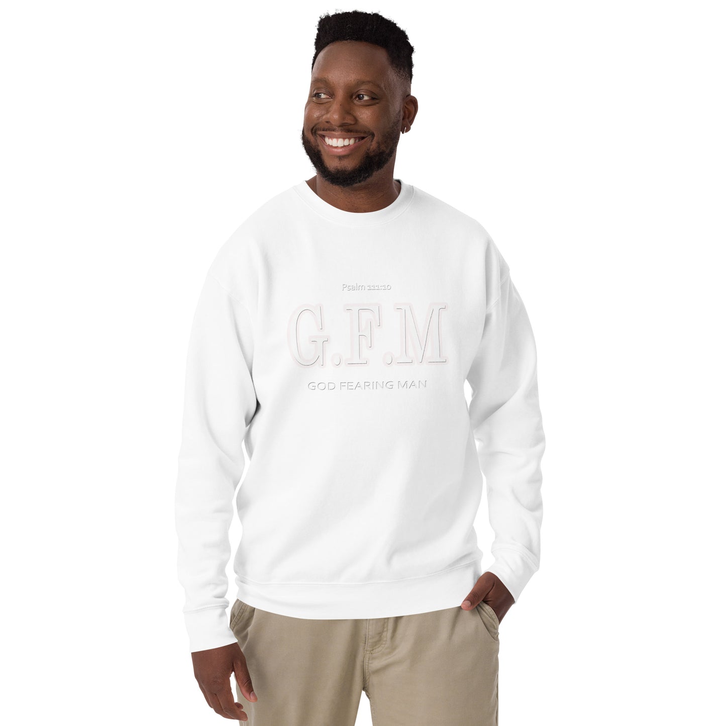 God Fearing Man Unisex Premium Sweatshirt