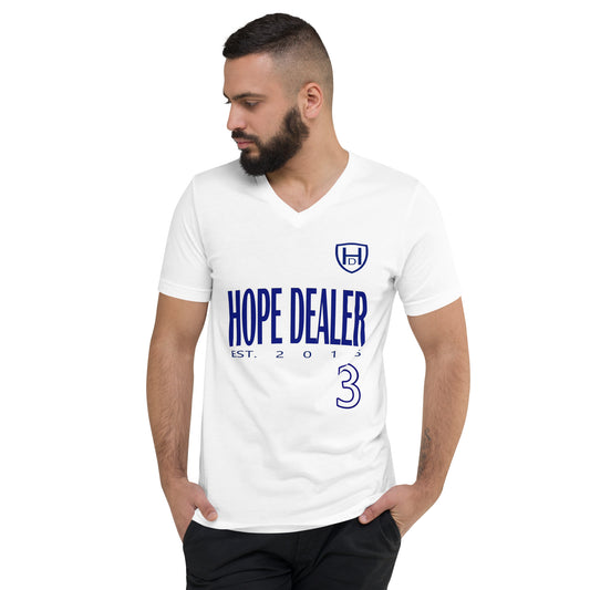 Hope Dealer "Got Game" Unisex Short Sleeve V-Neck T-Shirt