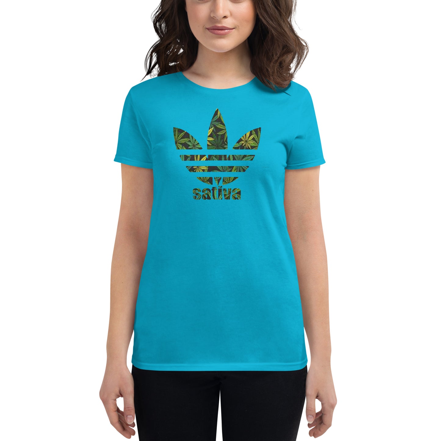 Sativa "Tree-foil" Women's short sleeve t-shirt