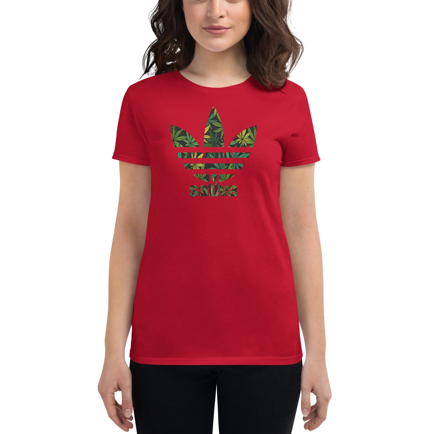 Sativa "Tree-foil" Women's short sleeve t-shirt